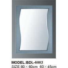 5mm Thickness Silver Glass Bathroom Mirror (BDL-6002)